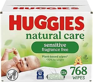 Huggies Natural Care Sensitive Baby Wipes