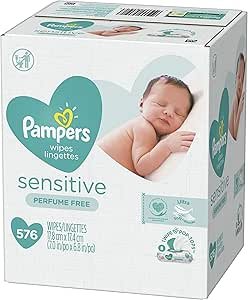 Pampers Sensitive Water Based Baby Wipes