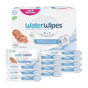 WaterWipes Sensitive+ Newborn & Baby Wipes