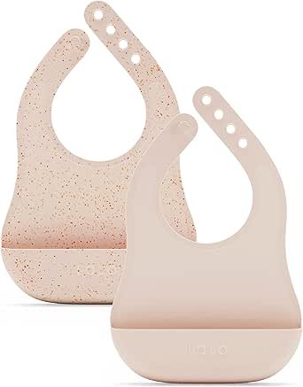 Lalo The Bib Silicone Bib Set