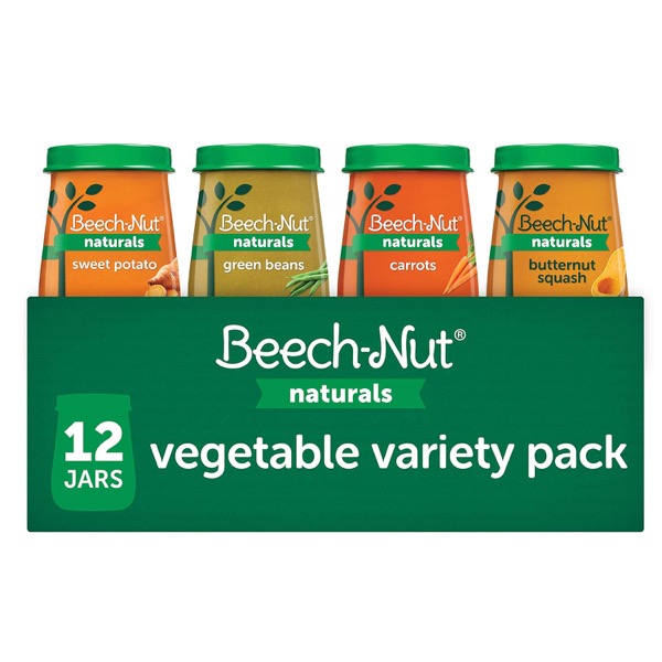 Beech-Nut Naturals Stage 1 Veggie Variety Pack