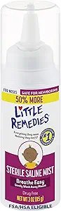 Little Remedies Sterile Baby Saline Nasal Mist