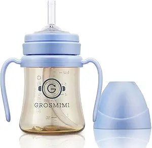 GROSMIMI Spill Proof Straw Cup