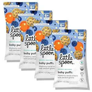 Little Spoon Blueberry Carrot Meltable Baby Wheels